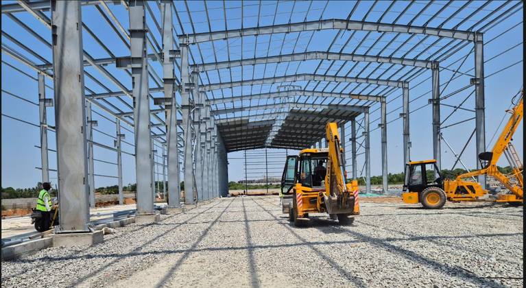Structural steel erection, Shoolagiri